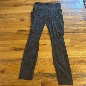 lululemon fast & free camo leggings